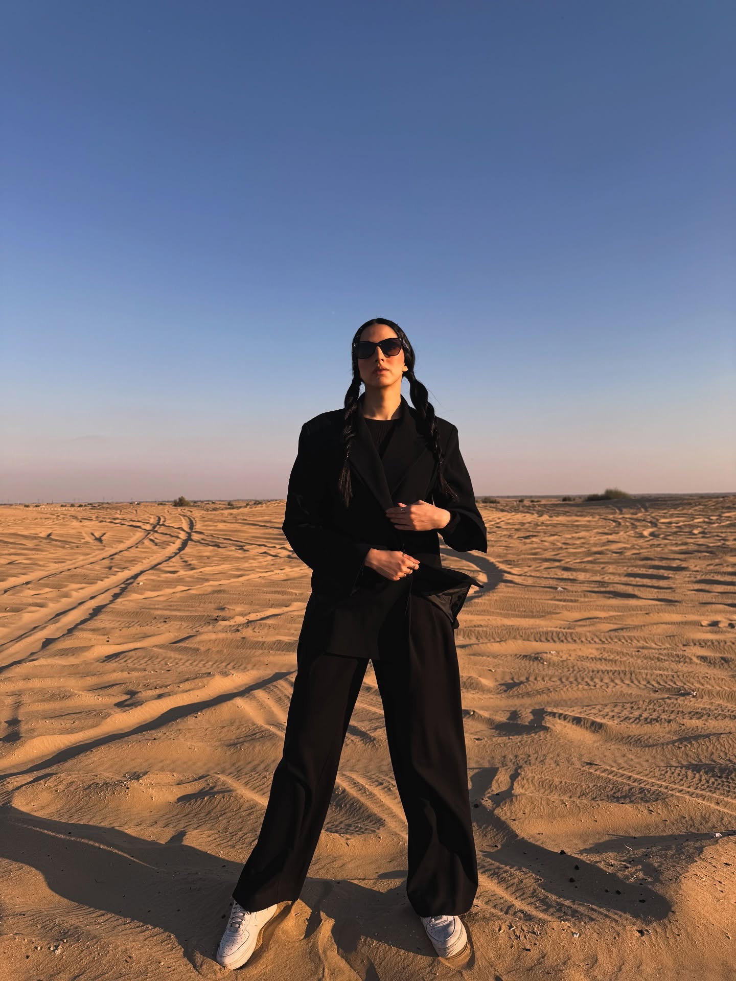 Standing in the desert